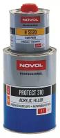 NOVOL Protect 310 HS 4+1 Acrylic Filler Грунт акриловый (черный) 1 л. с отвердителем 0,25 л