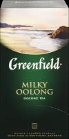 Чай улун Greenfield Milky Oolong в пакетиках, мальва, 25 пак
