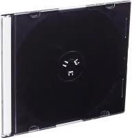 Бокс CMC для CD/DVD пластиковый Slim Case черный (200 шт. в уп) (CDB-sl)
