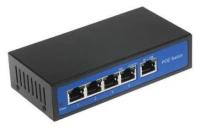 Orient переходник SWP-7504POE SFP GE, PoE коммутатор 4 порта, 4xPoE 1000Mbps + 1xUplink SFP 1000Mbps + 1xUplink 1000Mbps, Bandwidth 12Gbps, PoE-A 1