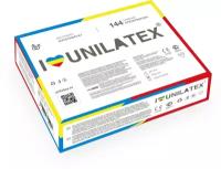 Unilatex / Презервативы Unilatex Multifruits 144 шт, фруктовые, цветные