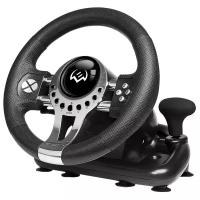 Руль Sven GC-W700 (Vibration Feedback, рулевое колесо, педали, рычаг Кпп., 17кн, Usb)