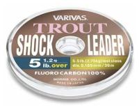 Varivas Леска флюорокарбон VARIVAS TROUT SHOCK LEADER FLUORO (VTSLF30-06 (30 м 0,128мм) )