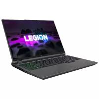16" Ноутбук Lenovo Legion 5 Pro Gen 6 16ACH6H 2560x1600, AMD Ryzen 7 5800H 3.2 ГГц, RAM 16 ГБ, DDR4, SSD 1 ТБ, NVIDIA GeForce RTX 3060, без ОС, RU, 82JQ000URK, Storm Grey