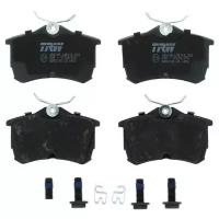 Колодки тормозные дисковые задн HONDA: ACCORD VII 98-02, ACCORD VII Aerodeck 98-, ACCORD VII Hatchback 99-02, ACCORD VIII 03-, ACCORD VIII Tourer 03- TRW GDB3190