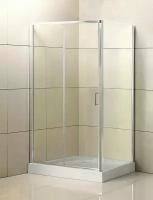 Душевой уголок BelBagno Uno 120x100 UNO-AH-1-120/100-C-Cr стекло прозрачное, профиль хром, без поддона