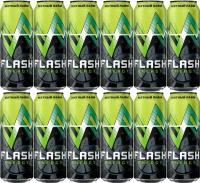 Энергетический напиток Flash Up Energy Мятный лайм 0.45 л ж/б упаковка 12 штук