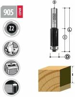 Фреза обгонная D=6.35mm I=25mm S=8mm WOODWORK 905.6326.08