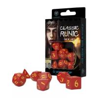Кубики Pandora's Box Studio для RPG Классический Рунический, красный/желтый