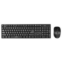 Комплект OKLICK 210M Wireless Keyboard Optical Mouse USB (черный)