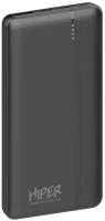 Внешний аккумулятор (Power Bank) HIPER MX Pro 10000, 10000мAч, черный [mx pro 10000 black]