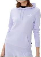 Худи/Puma/67134145/ESS PUMA Hoodie TR W/фиолетовый/S