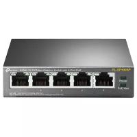 Коммутатор TP-Link TL-SF1005P 5x100Mb 4PoE 58W неуправляемый