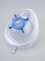 Маска с воздушной подушкой и регулируемым винтом (анестезиологическая маска (поддувная манжета)) 5 одноразовая