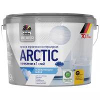 Краска акриловая Dufa Premium Arctic матовая белый 9 л 14.1 кг