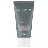 A'PIEU мягкий тающий гель для очищения лица от чёрных точек Aqua Nature