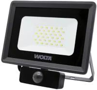 Прожектор светодиодный Wolta WFL-06s с датчиком, 30Вт, 5700K, 2700Лм, IP65