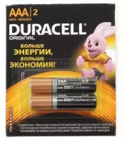 Элемент питания AAA/LR03-2BL Basic 2х10 5011646 (блист.20шт) Duracell Б0051816