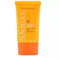 NATURE REPUBLIC крем California Aloe Daily Sun Block SPF 50