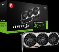 Видеокарта MSI nVidia GeForce RTX 4060 VENTUS 3X OC 8192Mb