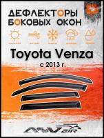 Дефлекторы окон Toyota Venza 2013 г. / Ветровики на Тойота Венза
