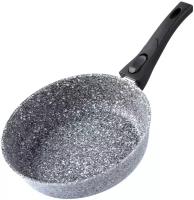 Сковорода с антипригарным покрытием глубокая RasheL 28 см со съемной ручкой Titan&Granit