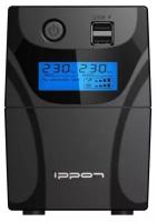 Источник бесперебойного питания Ippon Back Power Pro II 700 700VA Черный
