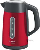 Чайник электрический Bosch TWK4P434 2400 Вт красный 1.7 л нержавеющая сталь