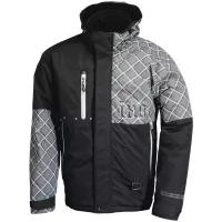 Куртка снегоходная IXS Square, мужской(ие), черный/серый, размер XXXL