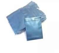 Зип Пакет (Zip Lock), 6*7 см (100мкм), упаковка 50 штук, цвет синий