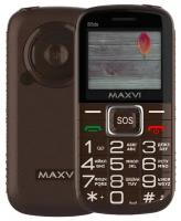 Телефон MAXVI B5ds, 2 SIM, brown