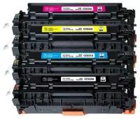 Картридж SF 304A комплект 4 совместимых CC530A + CC531A + CC532A + CC533A для HP Color LaserJet CP2020 CP2025 CM2320