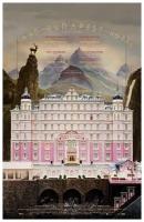Плакат, постер на холсте Отель Гранд Будапешт (The Grand Budapest Hotel), Уэс Андерсон. Размер 21 х 30 см
