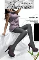 Колготки Karmen Bamboo, 200 den, размер 4, черный