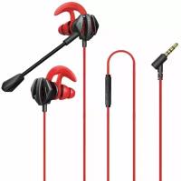 Наушники проводные 3.5mm с микрофоном Recci REP-L19 Wired Gaming Headset 1,2 метра - Черный