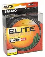 Плетеный шнур Salmo Elite BRAID Yellow 125/033