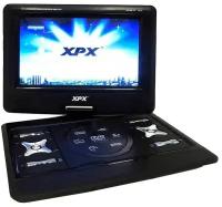 Портативный DVD-плеер XPX EA-1049D с ТВ-тюнером DVB-T2, черный