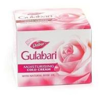 GULABARI moisturising cold cream Dabur (гулабари, охлаждающий крем для лица с маслом розы, Дабур), 55мл