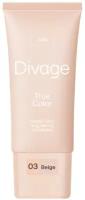 Тональный крем DIVAGE True Color, тон № 03 Beige, матирующий, 25 мл