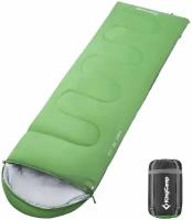 Спальный мешок King Camp 3121 Oasis 250 −3°С 190+30×75, зеленый правый