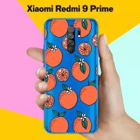 Силиконовый чехол на Xiaomi Redmi 9 Prime Апельсины / для Сяоми Редми 9 Прайм