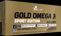 Olimp Sport Nutrition БАД для иммунитета, для сердца Gold Omega 3 sport edition, 120 капсул