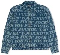 Куртка джинсовая RIPNDIP Fuckin Fuck Denim Jacket Medium Washed / L