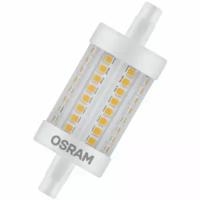 Светодиодная лампа Ledvance-osram LEDPLI 78 8W/827 (75W) 1055lm 230V R7S 78*29 мм - OSRAM