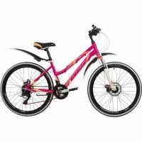 Подростковый велосипед Stinger Bike Stinger 24" Laguna D розовый, размер 12" 24AHD.LAGUNAD.12PK2