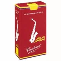 Трости для саксофона Vandoren SR263R JAVA RED CUT Альт №3 (10шт)