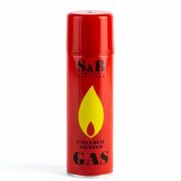 Газ, для заправки зажигалок, горелок S&B (100мл)