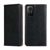 Чехол-книжка MyPads для Xiaomi Redmi Note 12S / Сяоми Редми Ноте 12S 4G,(черный)