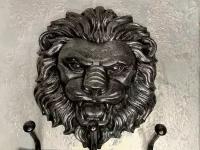 Голова льва / Украшение настенное подвесное / Барельеф на стену