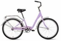 Подростковый велосипед Forward Grace 24 (2022) 24 Фиолетово-белый (130-150 см)